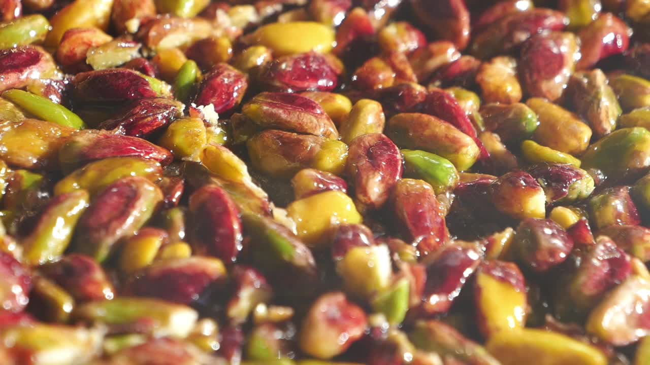 pistachos confitados