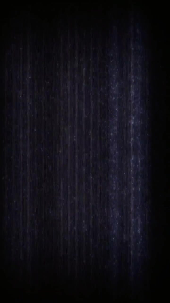 Dark Abstract Background with Vertical Lines and Moving Light Particles