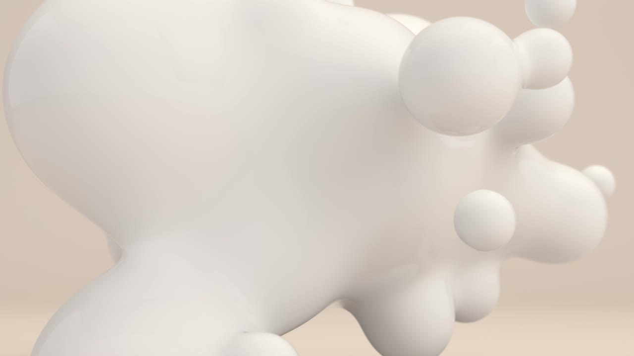 추상적인 우유 스플래시