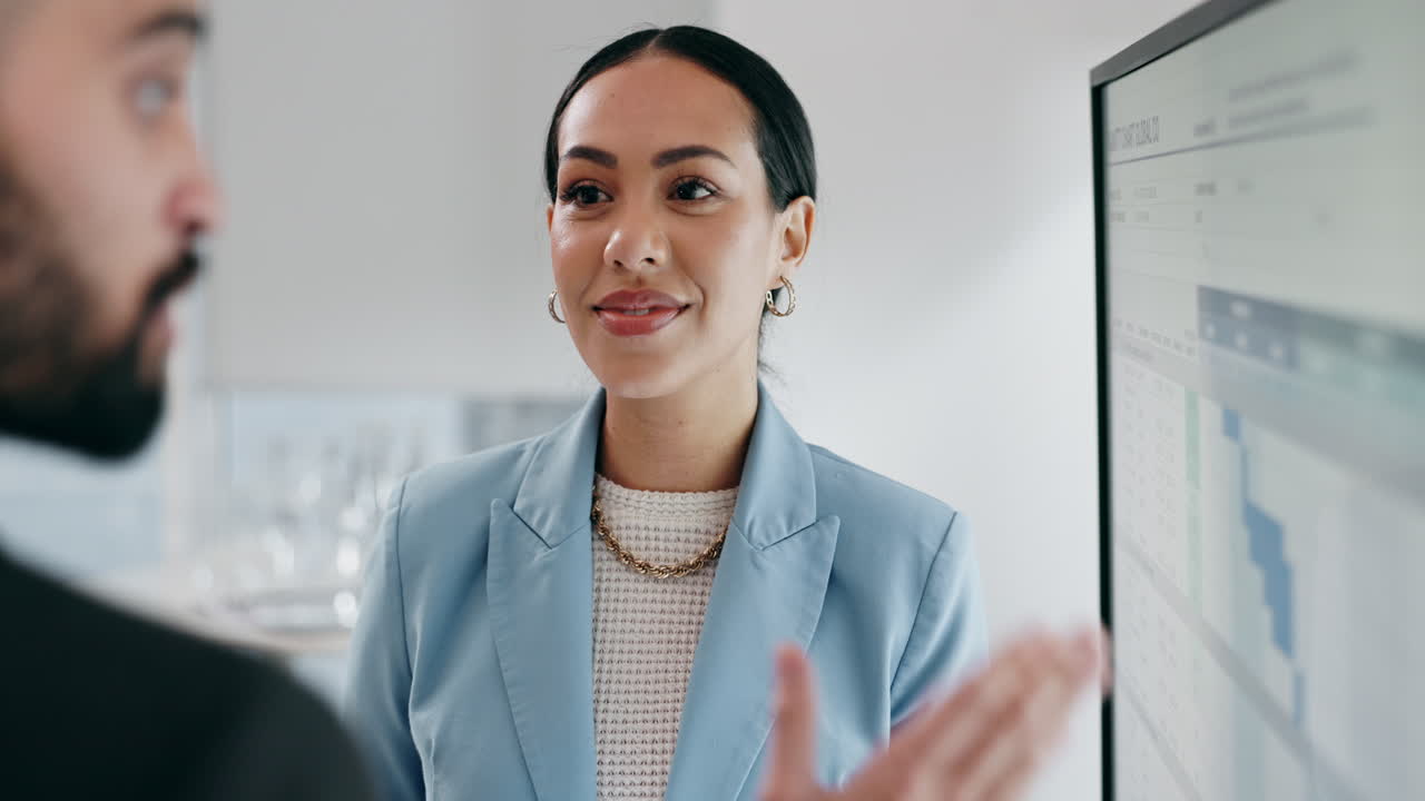 discusión, presentación y gente de negocios