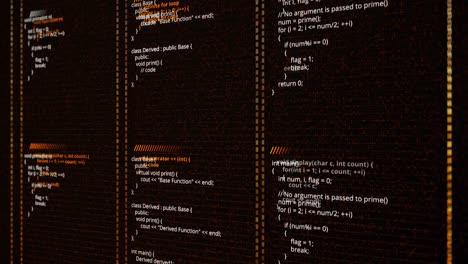 computer code display