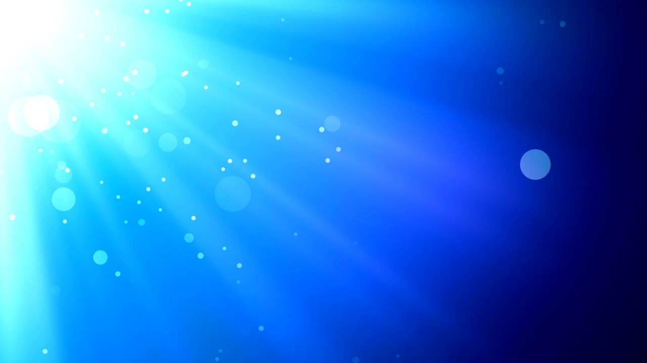 우아한 빛의 광선