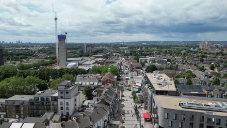 Vibrante-Mercado-De-Walthamstow-East-London-Uk-Drone,antena