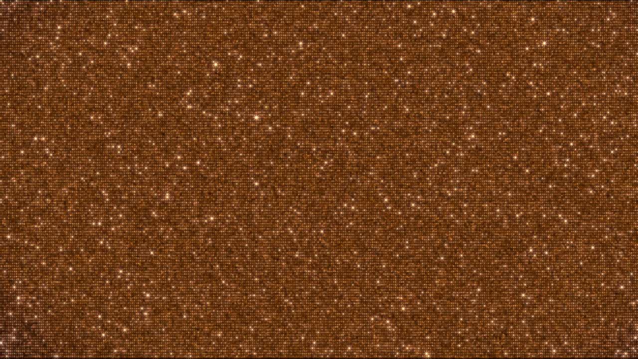 Golden background and sparkles glitter animation 4k