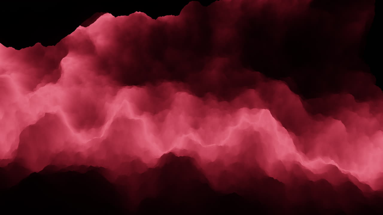 arte digital rosa y negro girando círculos abstractos