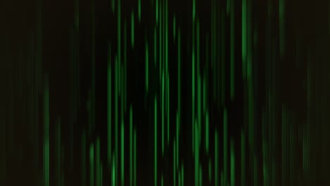 abstract green curve and lines in 80s style
