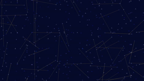 stargazing a night sky constellation made of stars and lines