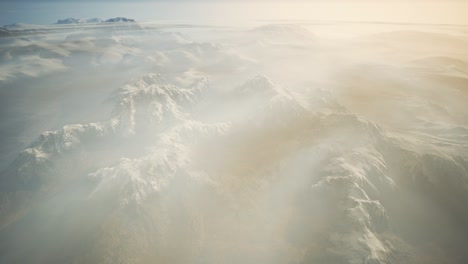 Alpes-Cordillera-Toma-Aérea-Volador