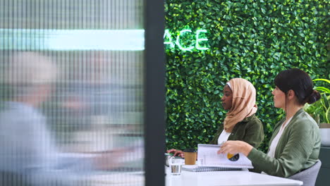 black woman, leadership and business meeting
