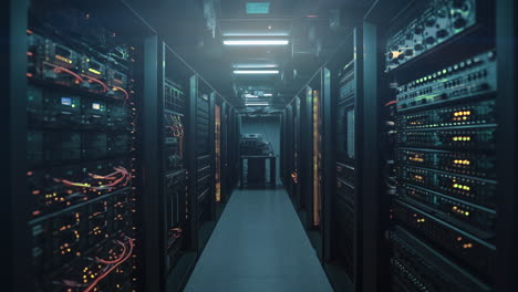server di computer di intelligenza artificiale centro dati deep mind