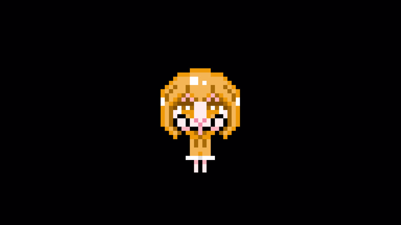 Pixel girl 01 Raise both hands Looping animation. 1080p (8).mov