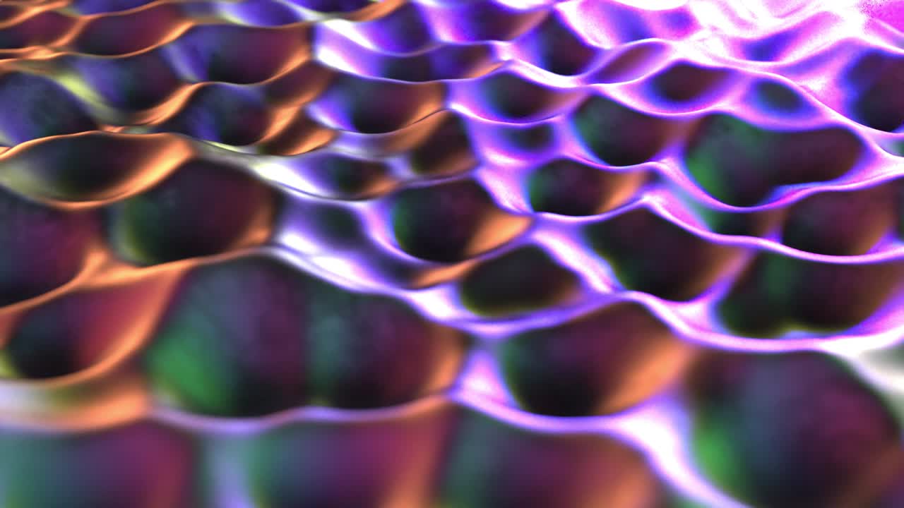 líquido 3d flotante.