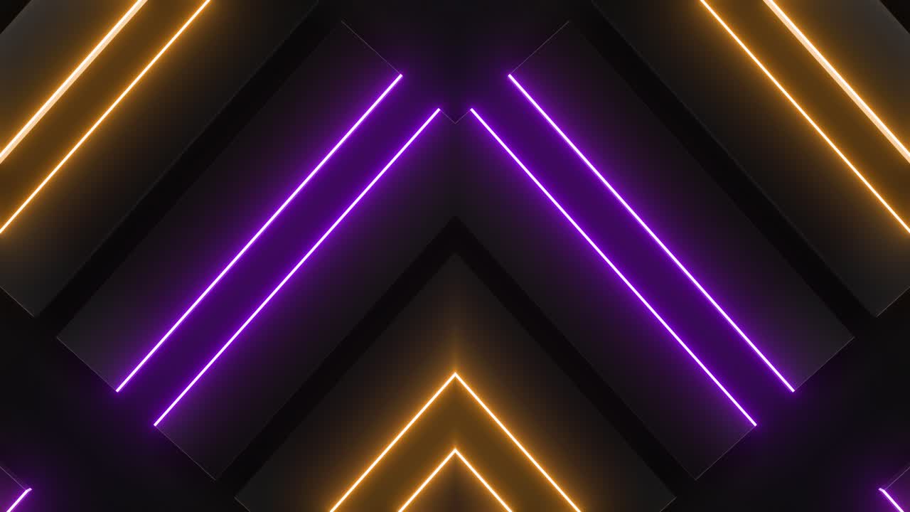 fondo geométrico de neón