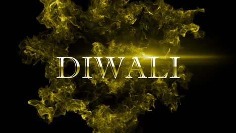 diwali theme, diwali presentation 3d text animation with golden text color and creative dynamic particles explosion, diwali celebration,diwali background