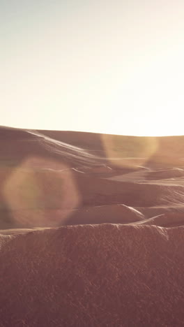 desert sand dunes at sunset