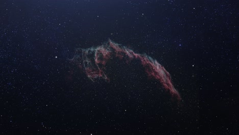 nebulosa y estrellas esparcidas por el cielo nocturno, ultra hd