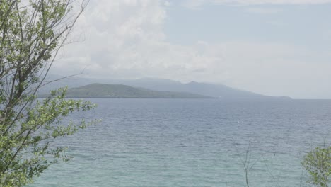 scenic landscape shot of islands in the philippines