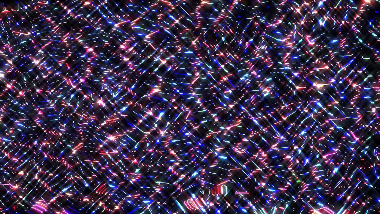 추상적인 빨간색, 노란색, 파란색 배경, 다채로운 텍스처의 3d 액체 선