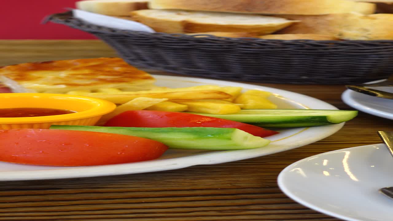 un delicioso desayuno turco