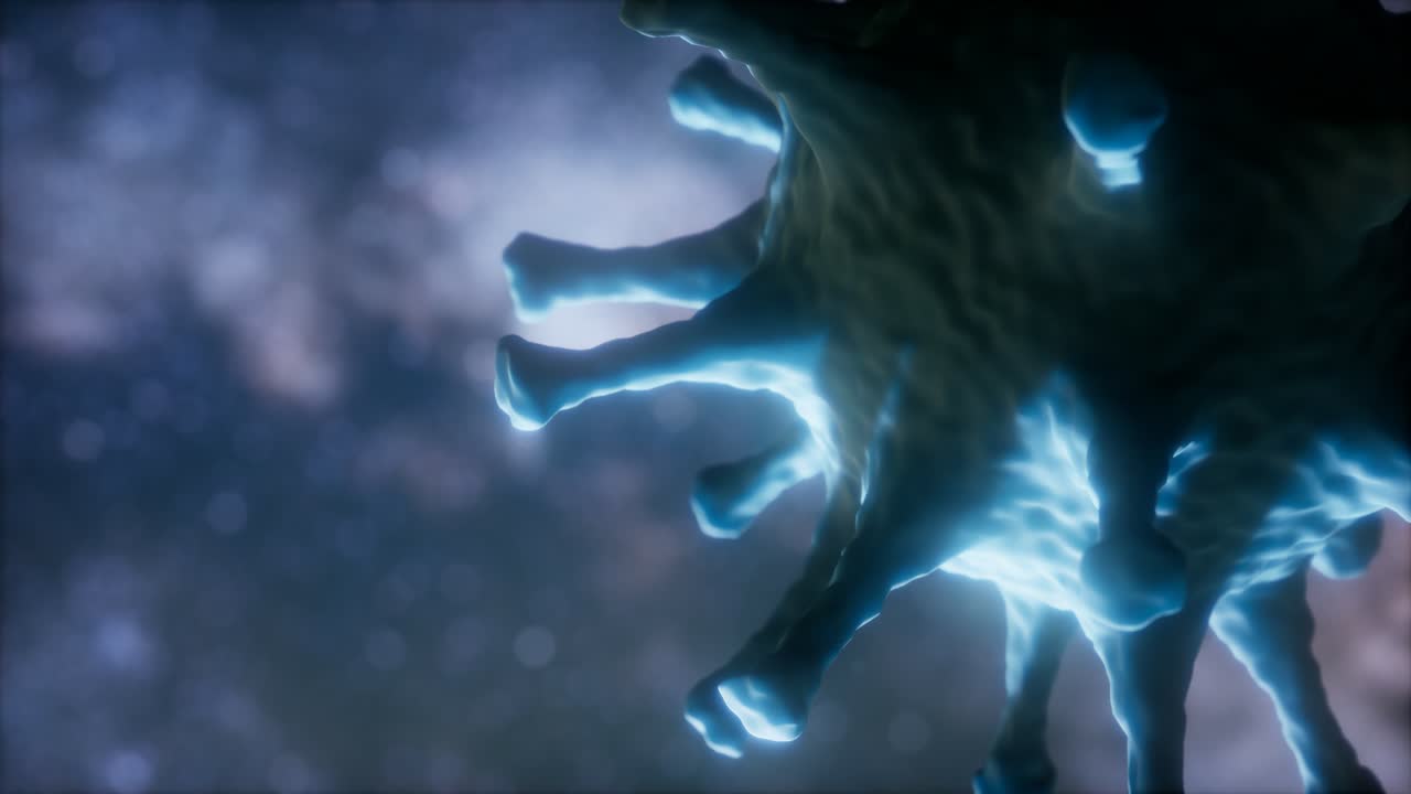 modelo macro de representación virtual del nuevo coronavirus covid-2019