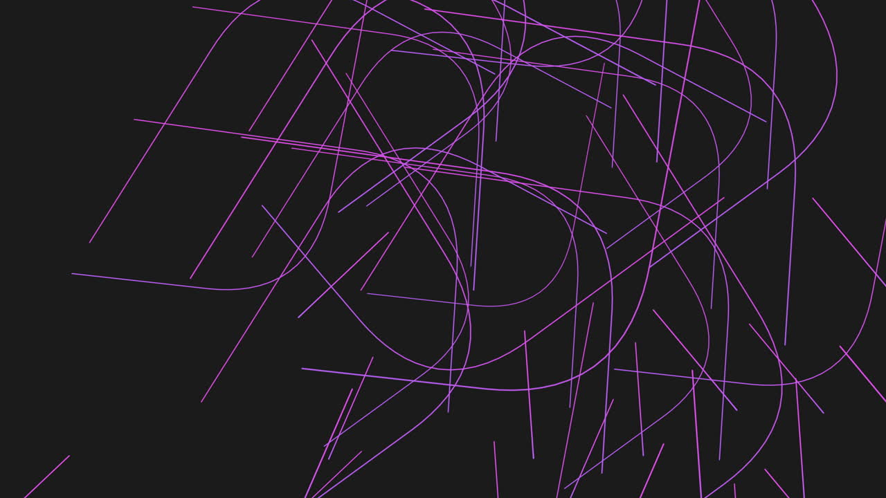 ilusión de líneas púrpuras retro patrón en el gradiente negro