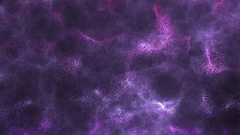 abstract purple and pink particle background