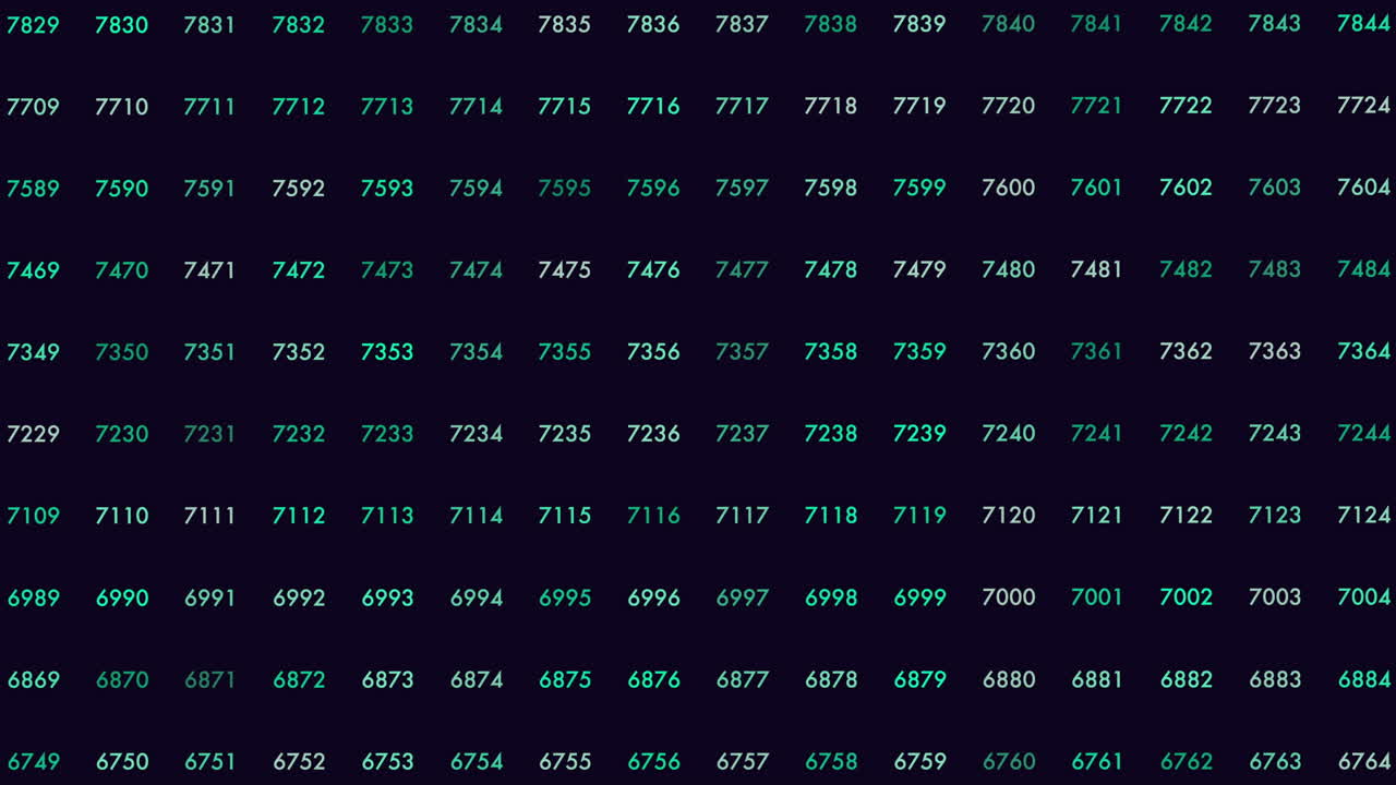 número de colores y patrón de símbolos dispuestos en orden