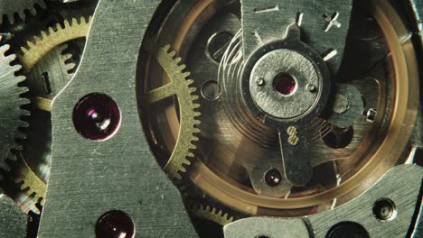 movimiento de reloj mecánico