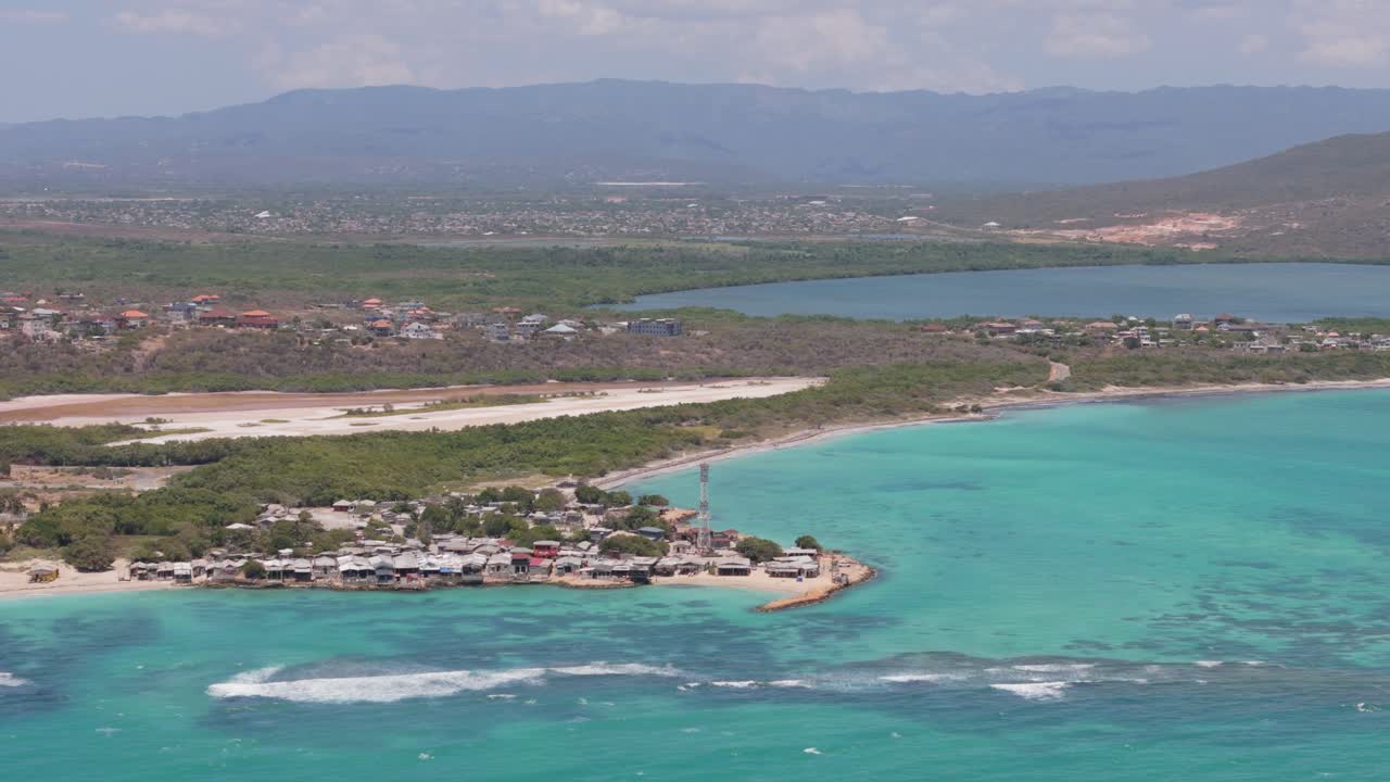 Drone Of Portmore City From Hellshire Beach