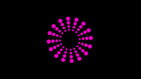 modelo de video 4k con efecto estroboscópico e hipnótico, en formato de video 16: 9.