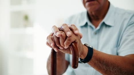elderly man with cane