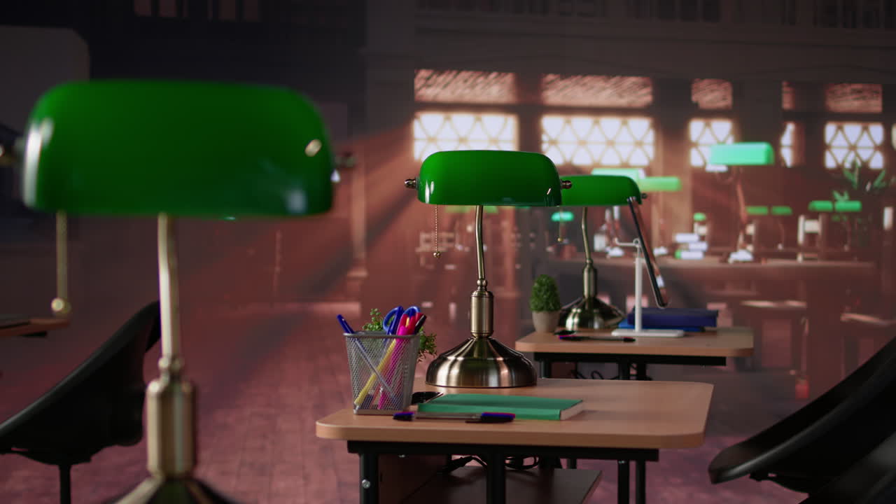 Vertical video wooden library on campus with a huge database collection of study books