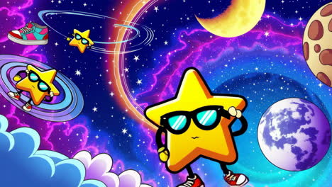 star in space adventure