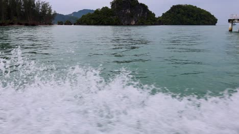 scenic boat journey through krabi's waters