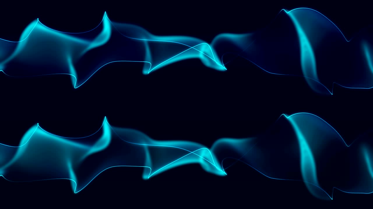 4k Blue Abstract Soft Background (Loopable) - Stock video
