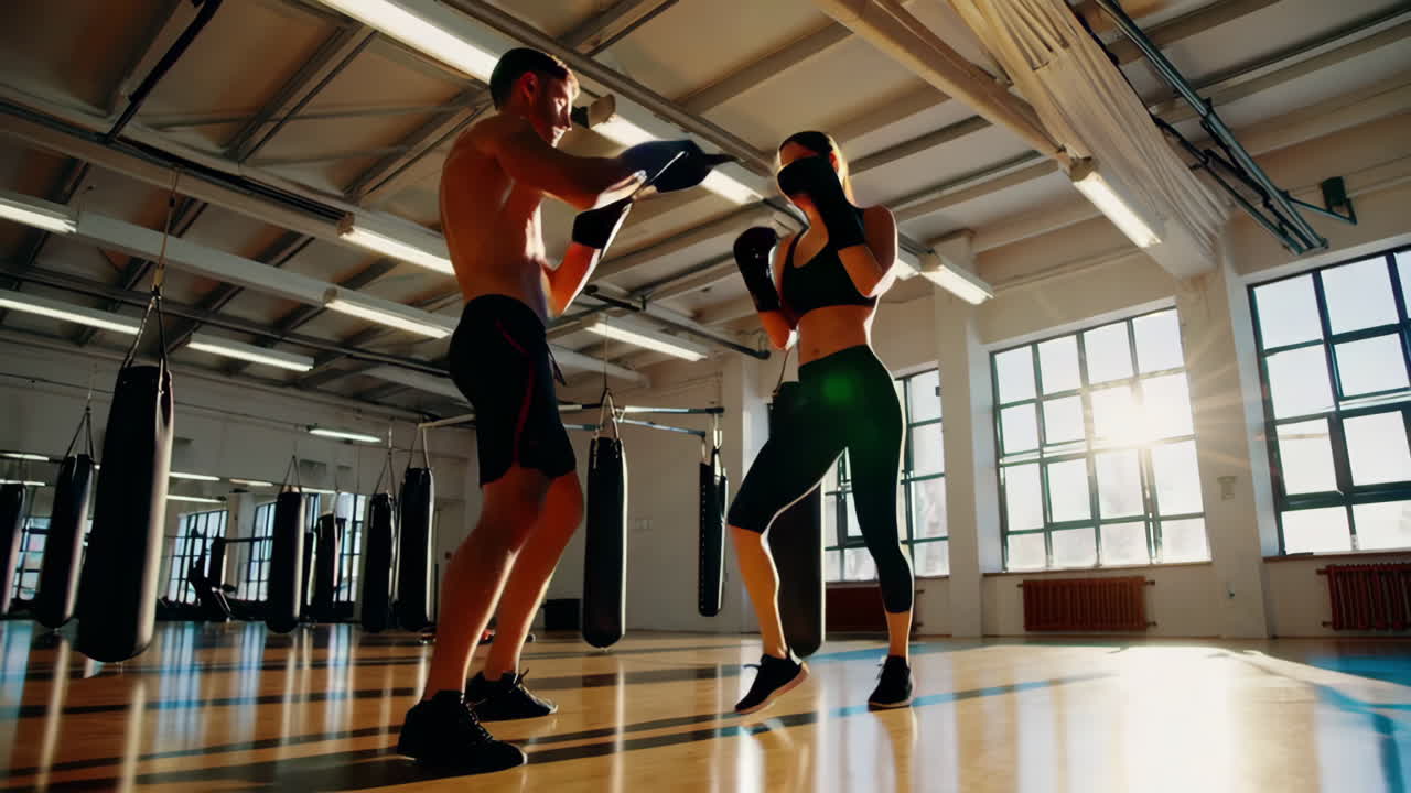 Boxing Training Session