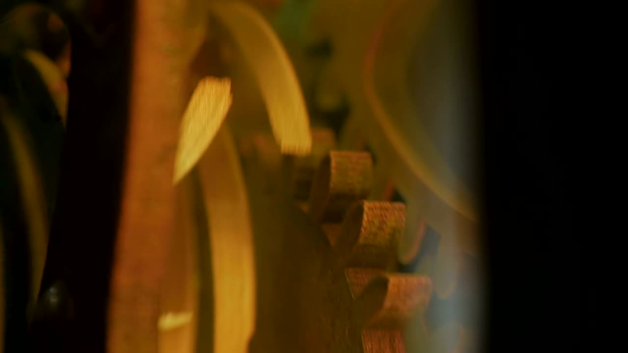 기어  시스템 회전