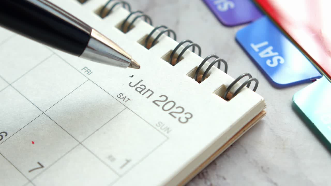 calendario de enero de 2023