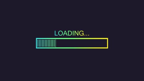 progress loading bar set. process indicator. motion graphics.