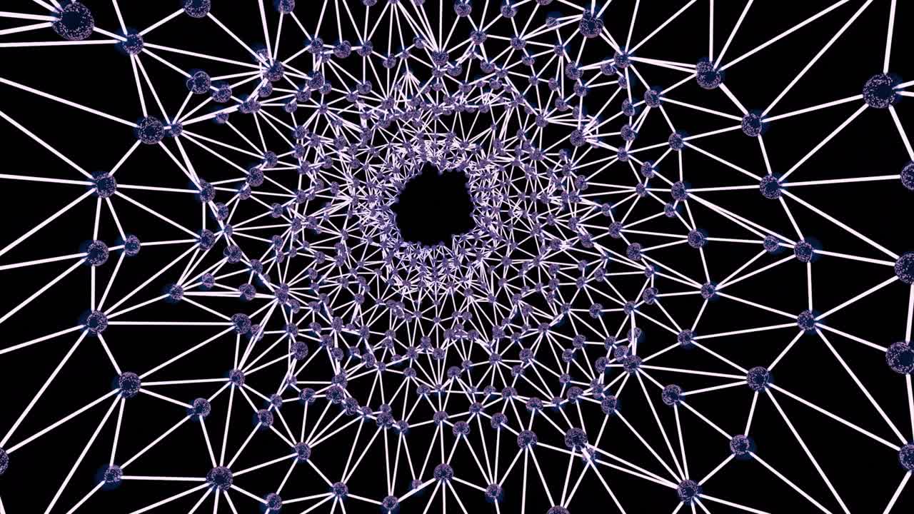 diseño abstracto de la red