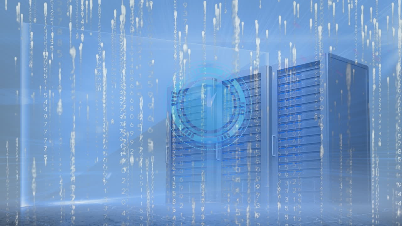 데이터 처리 서버  ⁇ 의 애니메이션