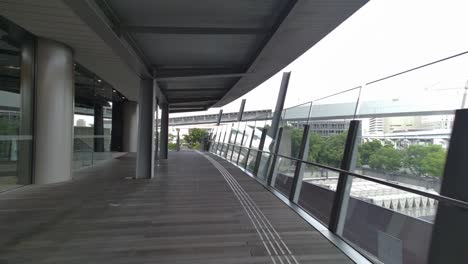 tokyo toyosu pedestrian deck 2022