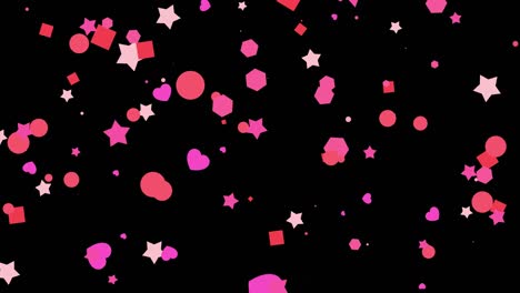 fondo del efecto abstracto de la partícula pop