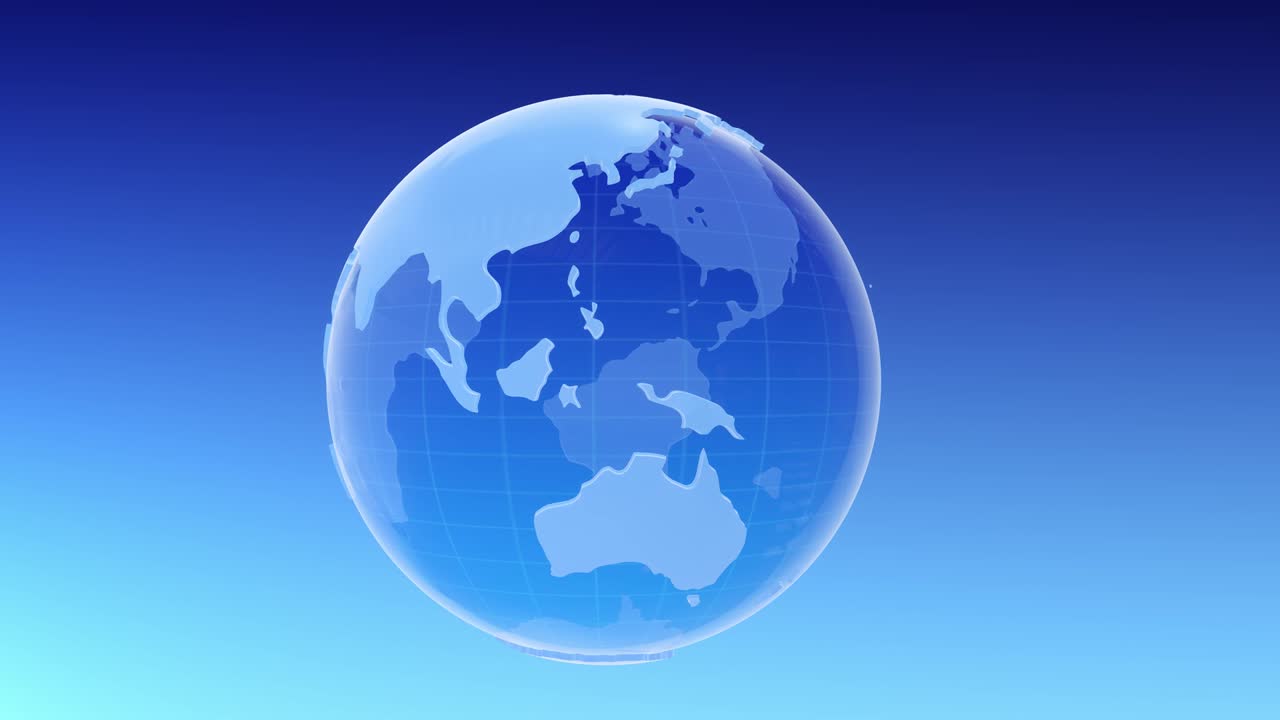 el bucle de fondo de las noticias mundiales en 3d