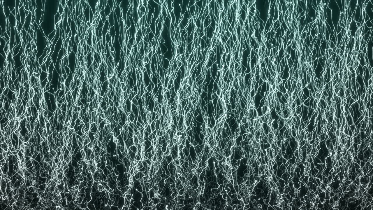 Abstract Glowing Lines Background
