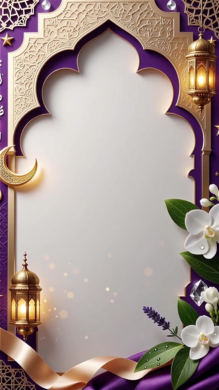 Compleanno del Profeta Maometto Mawlid al-Nabi Sfondo Islamico