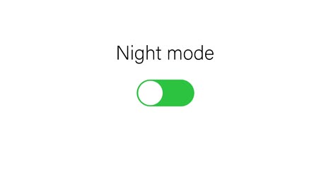 dark and light mode switcher for phone screens, tablets and computers motion video