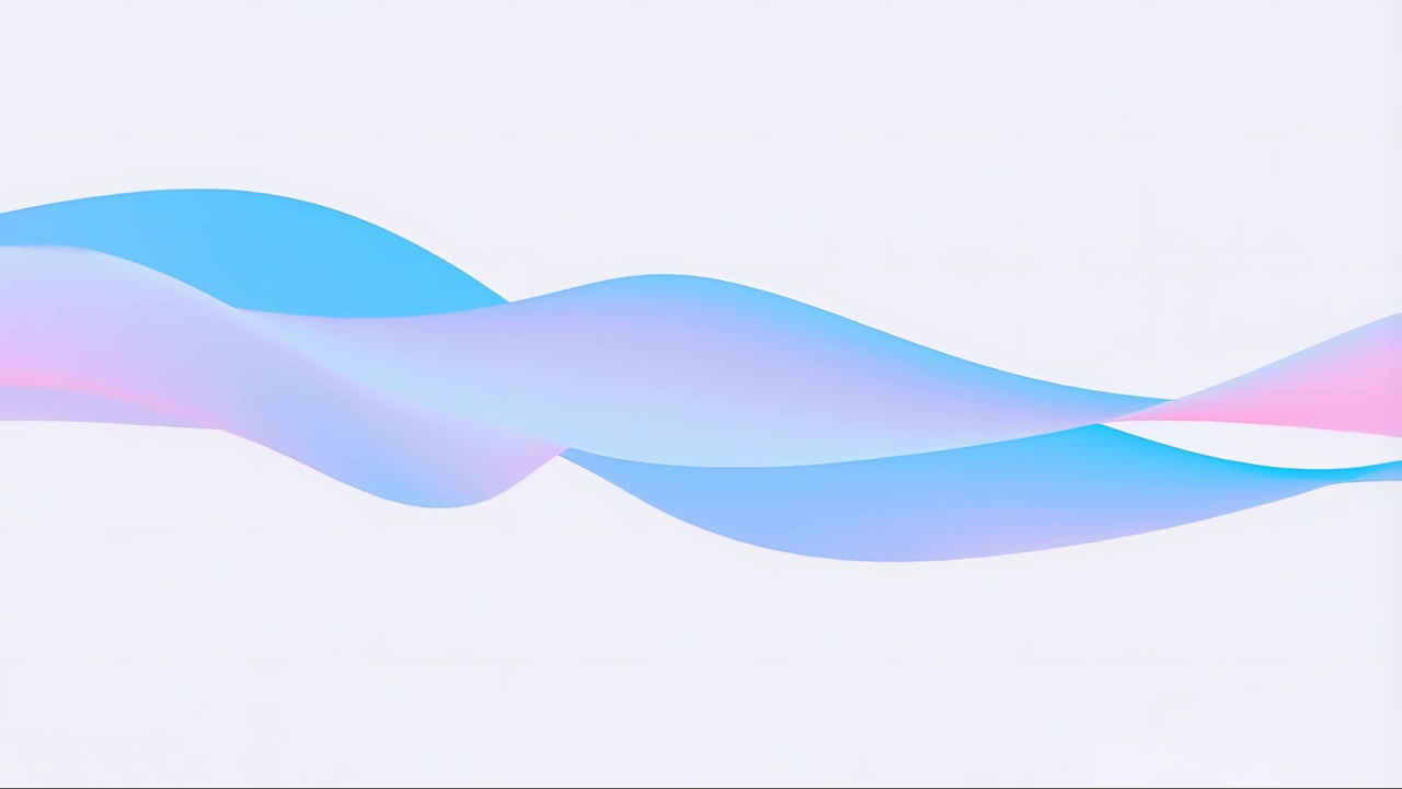 Minimal Abstract Wave Motion Background 4K