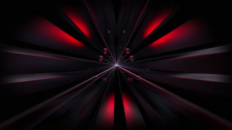 túnel futurista abstracto