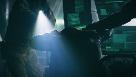 special forces raid a cybercrime operation
